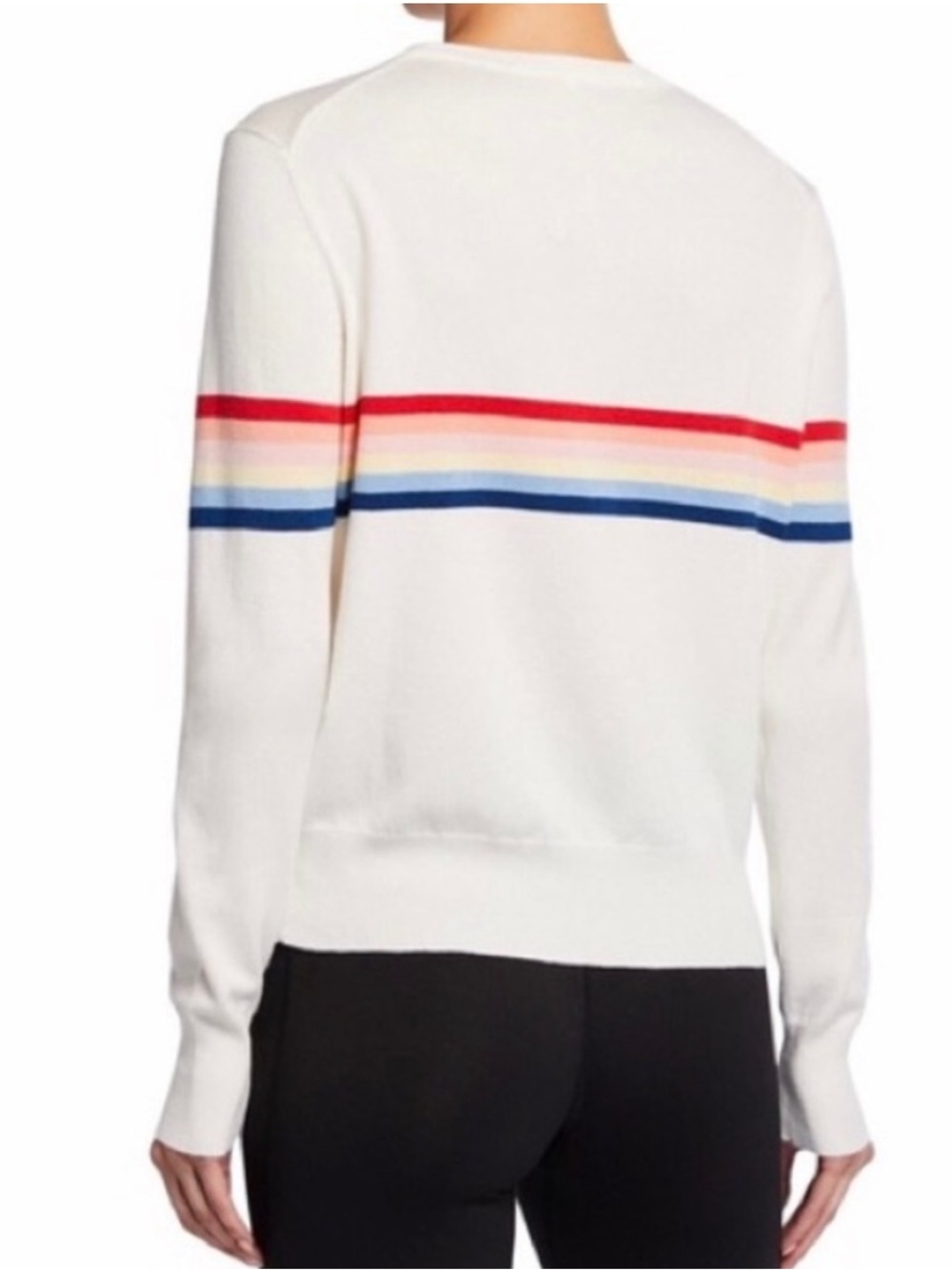 Spiritual Gangster x Madeleine Thompson Rainbow Sweater Large - Picture 3 of 13